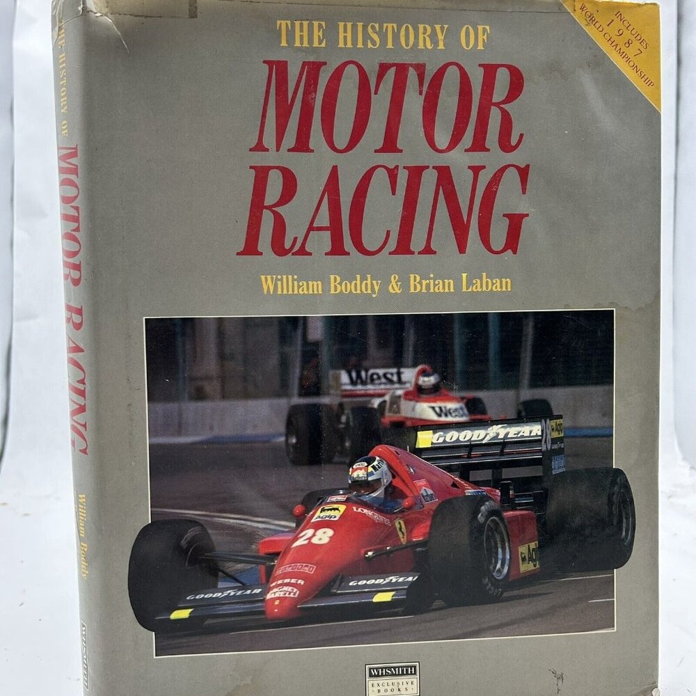 The History of Motor Racing by Brian Laban Book
